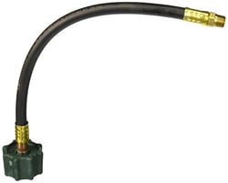 Picture of Marshall Excelsior Co. MER426-15P RV Propane Pigtail Hose with QCC1 Connection 15 Inch