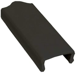 Picture of AP 011-355 Elixir Style Rigid Insert Trim 8' Black RV Screw Cover