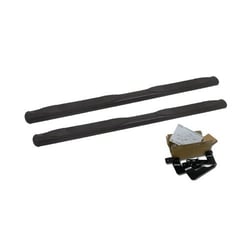 Picture of TrailFX A7003B 5 Inch Oval Side Step Bars Black Powder Coated Steel