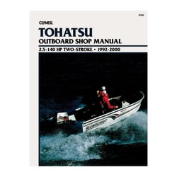 Picture of Clymer B790 Service Manual Tohatsu 2.5-140 HP Two-Stroke Outboard 1992-2000
