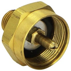Picture of Marshall Excelsior ME488P 1"-20 Female x 1/4" MPT Propane Cylinder Adapter