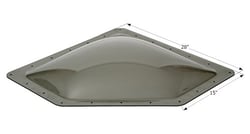 Picture of Icon 12081 Neo-Angle RV Skylight Smoke 15x28 Inch