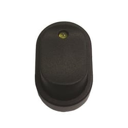 Picture of WirthCo 20554 Oval LED Illuminated Rocker Switch - Amber 16A 12V