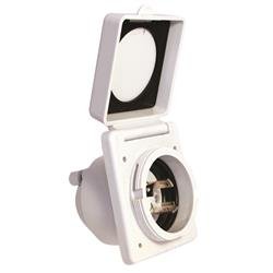 Picture of Valterra A1030INVP 30 Amp RV Power Inlet with Threaded Ring