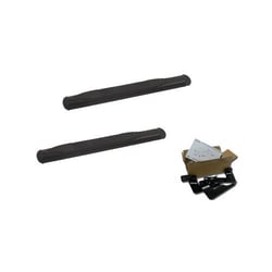 Picture of TrailFX A7001B 5 Inch Oval Nerf Bars Black Powder Coated Steel Side Steps