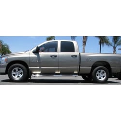 Picture of TrailFX A7005B 5 Inch Oval Nerf Bars Powder Coated Black Steel Side Steps