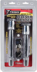 Picture of Trimax TH45 Keyed Alike Hitch Pin Lock Set for Class V Hitches