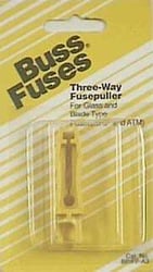 Picture of Bussmann BP/FP-A3RP 3-Way Automotive Fuse Puller for ATC ATM Blade & Glass Fuses