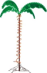 Picture of Ming's Mark 8080104 Green Longlife Decorative LED Rope Light Palm Tree 7 Ft