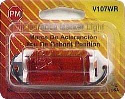 Picture of Peterson Fluid V107WR Mini Clearance Marker Light Red