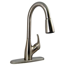 Picture of Valterra PF231461 Phoenix Single Handle Pull Down RV Kitchen Faucet Brushed Nickel