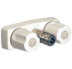 Picture of Valterra PF213247 RV Shower Faucet 4-Inch Center White Quick Connect