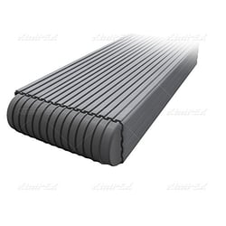 Picture of Caliber Products 23052 Bunk Wrap Kit 2x6 Gray 16ft Roll with 4 End Caps