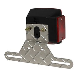 Picture of C.E. Smith 26053A Aluminum License Plate Bracket for Trailer Tail Lights