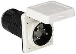 Picture of Valterra A1050INVP 50 Amp RV Power Inlet with Threaded Locking Ring