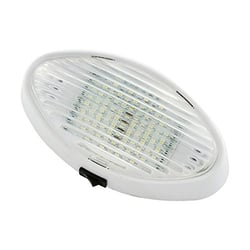 Picture of Ming's Mark 9090118 LED Oval Porch Light with Switch - White