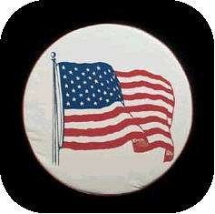 Picture of Adco Products 1786 US Flag Spare Tire Cover Size I 28 Inch