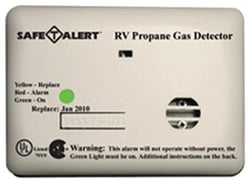 Picture of MTI Industries 20-441-P-WT 12V LP Propane Gas Detector White Surface Mount