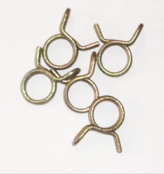 Picture of Helix Racing Products 111-1600 Hose Clamps 5/16" OD 150 Pack Zinc Plated