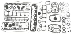 Picture of Sierra 18-4356 Powerhead Gasket Set for Mercury Marine 6-Cylinder Outboards