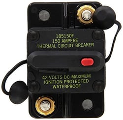 Picture of Bussmann BP/CB185-150 150 Amp Circuit Breaker 42V DC Waterproof