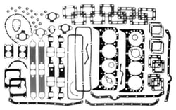 Picture of Sierra 18-4386 Marine Engine Overhaul Gasket Set for MerCruiser GM 305/350