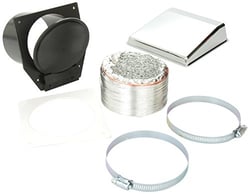 Picture of Westland Sales VID403AC Deluxe Dryer Vent Kit with Chrome Vent Cover