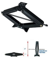 Picture of Ultra-Fab 48-979006 24in Scissor Jack RV Trailer Stabilizer Single Pack