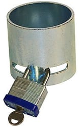Picture of Ultra-Fab 48-979008 5th Wheel Kingpin Lock Sleeve with Padlock
