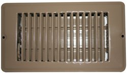 Picture of AP 013630 RV Floor Register 4" x 12" Brown Metal with Damper