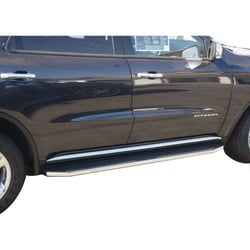 Picture of TrailFX R0005RB Extruded Aluminum Running Boards with Stainless Steel Trim
