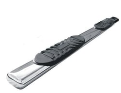 Picture of TrailFX A7011B 5 Inch Oval Nerf Bars Black Powder Coated Steel Side Steps