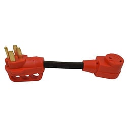 Picture of Valterra A105030F 50 Amp to 30 Amp RV Power Dogbone Adapter 12 Inch