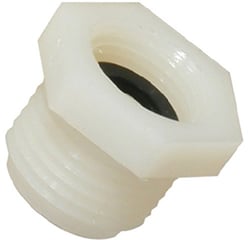Picture of Scandvik 10015P Brass Hose Adapter 3/8" BSP to 1/2" NPT