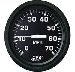 Picture of Faria Instruments 32816 Euro Black 4" GPS Speedometer 60 MPH
