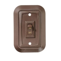 Picture of RV Designer S651 Wall Plate Switch 3.53" x 2.39" with On/Off Rocker