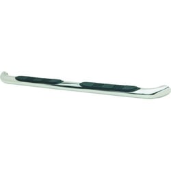 Picture of TrailFX A0007S 3 Inch Round Stainless Steel Side Step Bars Rocker Panel Mount
