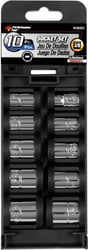 Picture of Performance Tool W38202 10-Piece 3/8" Drive Metric Socket Set