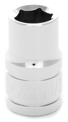 Picture of Performance Tool W32016 1/2" Drive 6-Point Standard Socket 1/2"