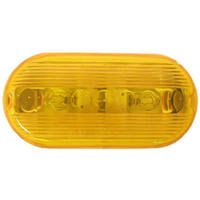 Picture of Peterson Fluid V135A Oblong Clearance Marker Light Amber Lens Double Bulb