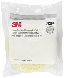 Picture of 3M 33280 Double Sided Wool Buffing Pad for Compound Polishing