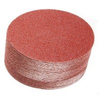 Picture of Mirka 40-631-036 Coarse Cut 8" Grip Disc 36 Grit Hook and Loop Sanding Disc