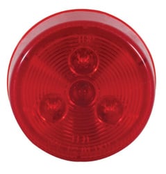 Picture of Optronics MCL57RBP 2.5 Inch Round LED Clearance Marker Light Red