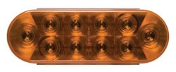 Picture of Optronics STL72ABP 6" Oval LED Amber Parking Light