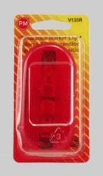 Picture of Peterson Fluid V135R Oblong Clearance Marker Light Red Lens Double Bulb