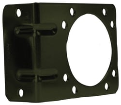 Picture of Pollak 12-711U Universal RV 7-Way Connector Mounting Bracket Black