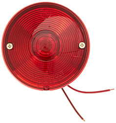 Picture of Peterson Fluid V428 Stop Turn Tail Light Round Red 3.75 Inch