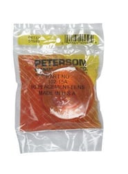 Picture of Peterson Fluid 10215A Amber Replacement Lens for 102A Series Clearance Light