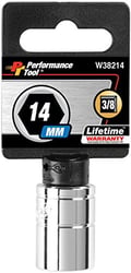 Picture of Performance Tool W38214 14mm 6-Point Metric Socket 3/8 Drive