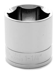 Picture of Performance Tool W32040 1/2" Drive 6-Point Standard Socket 1-1/4"